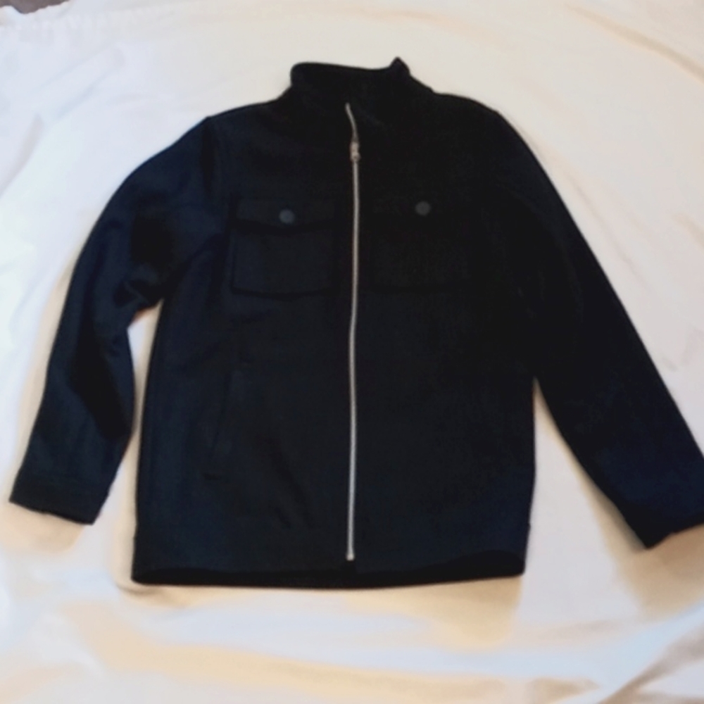 Old Navy, boys XXL 18-20 jacket, zip up, so cute, great condition, black